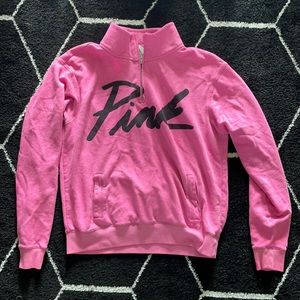 Victoria’s Secret Pink half zip sweatshirt